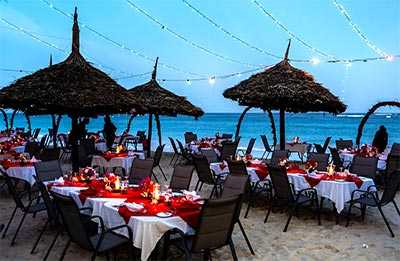 Beach - Hotel Southern Palms 4 stars Diani Beach kenya. Very Good.