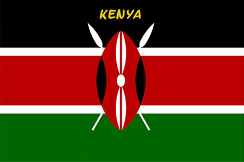 Kenya flag - Kenya introduction short presentation Kenya trip adventure